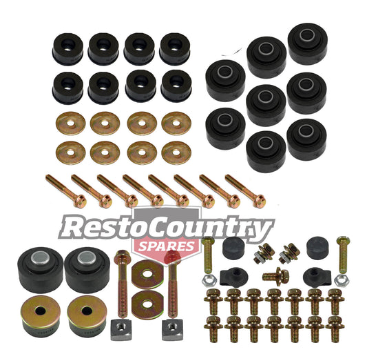 Holden Body Mount + Radiator Support +Bolts + Adj Kit HQ HJ HX HZ SEDAN WAGON - k10396-a