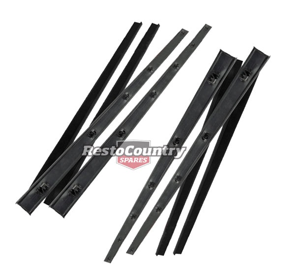 Holden Door Weather Belt Seal FRONT+ REAR + INNER+ OUTER Kit HJ HX HZ Sedan Wag - k10501-b