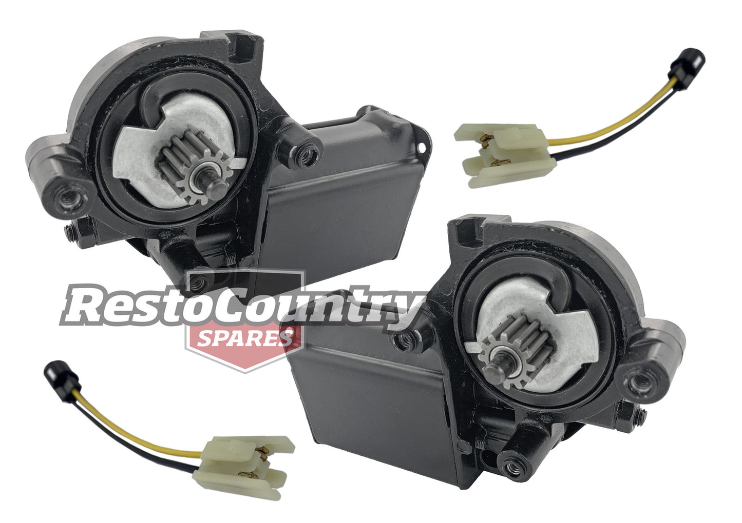 Holden Power Window Motor NEW PAIR HQ HJ HX HZ WB Front Rear x2 electric door - k10720-a