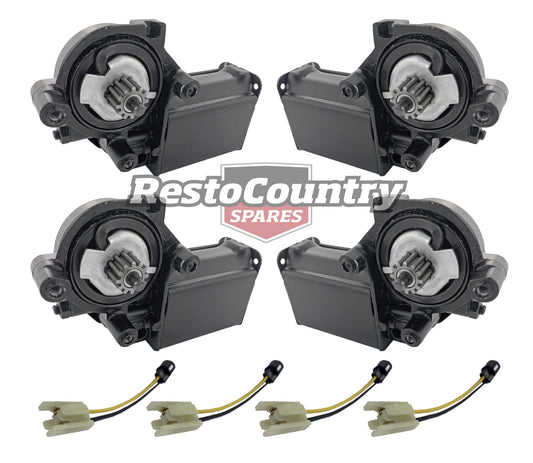 Holden Power Window Motor Kit x4 NEW HQ HJ HX HZ WB Front + Rear electric door - k10720-b