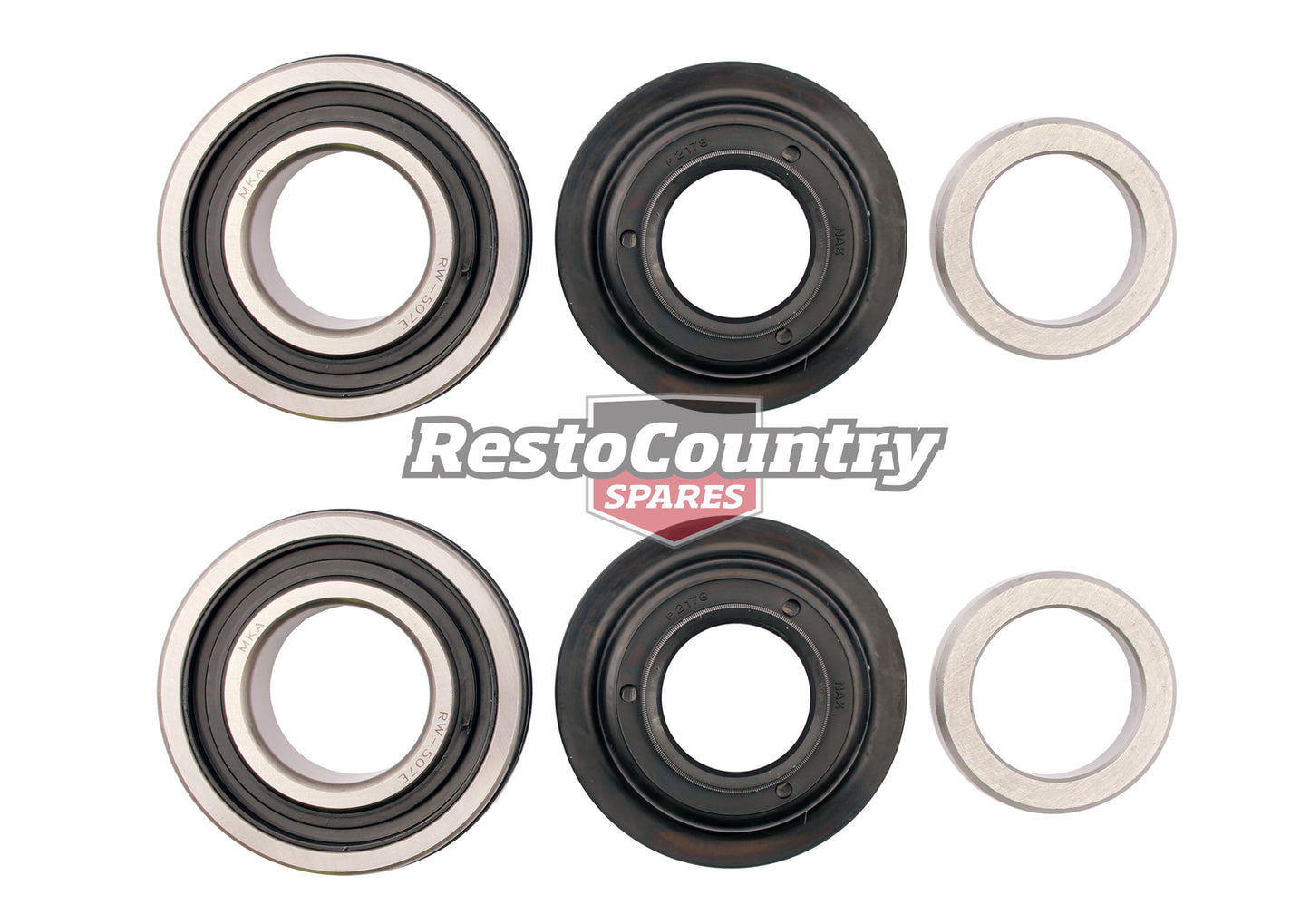 Holden Rear Wheel Bearing Kits x2 FB EK EJ EH HD HR HK HT HG Torana LC LJ bearings - k2765-a