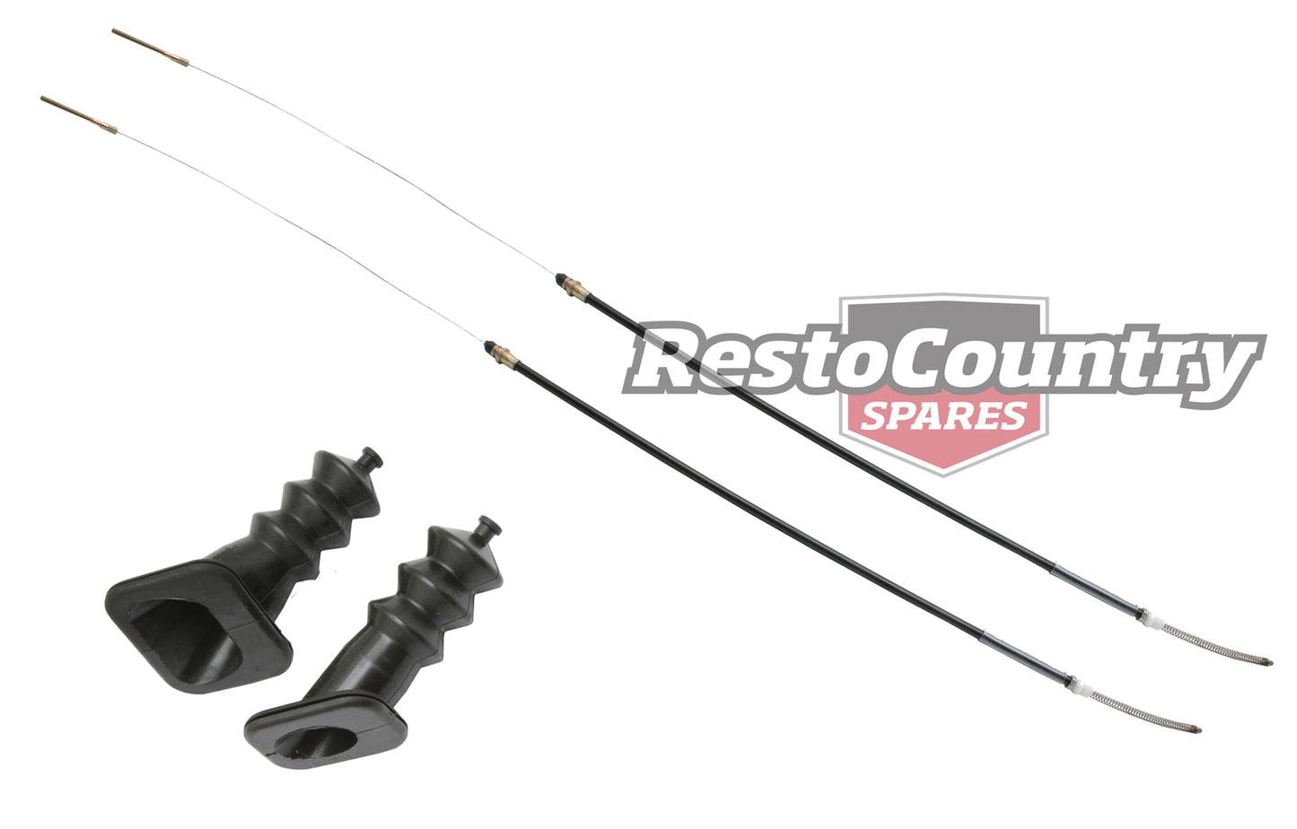 Holden Torana Rear Handbrake Cable + Leaver BOOT Kit LC LJ WITH Buckets 6cyl - k2806983-b