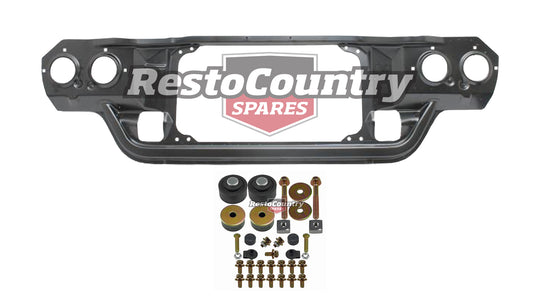 Holden Twin Headlight Radiator Support Panel + Bolt Kit HQ Prem LS Monaro rust - k2813340-a