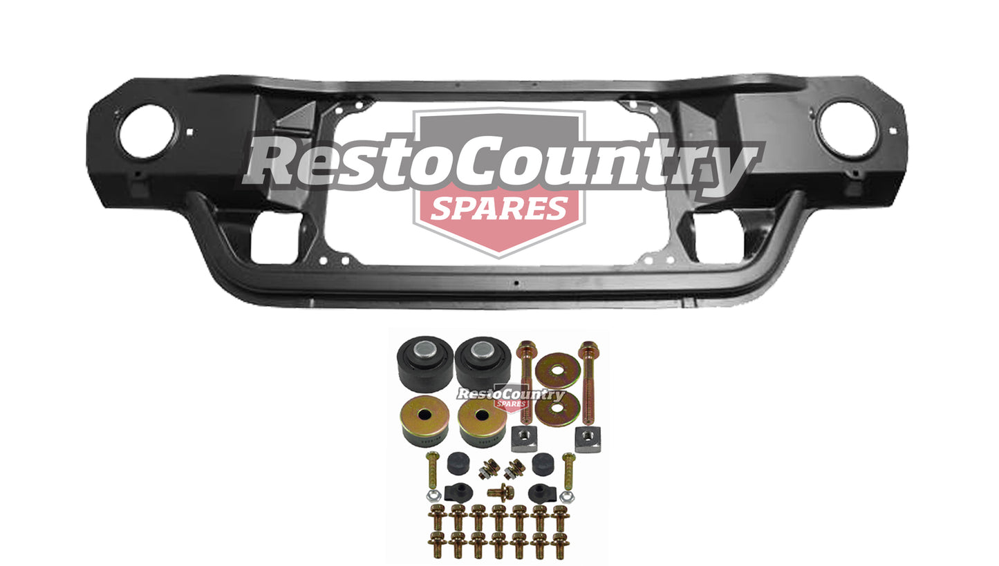 Holden SINGLE Headlight Radiator Support Panel + Bolt Kit HQ rust repair nose - k2813733-B