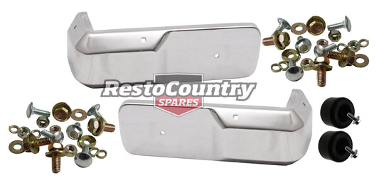Holden HQ HJ HX HZ WB Bumperette + Fitting Kit REAR Ute Van NEW REPRO bumper bar - k2816983-a