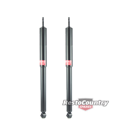 KYB Holden REAR Gas Shock Absorber PAIR VB VC VH VK VL VN VP VR VS Sedan 25-50mm - k343047-a