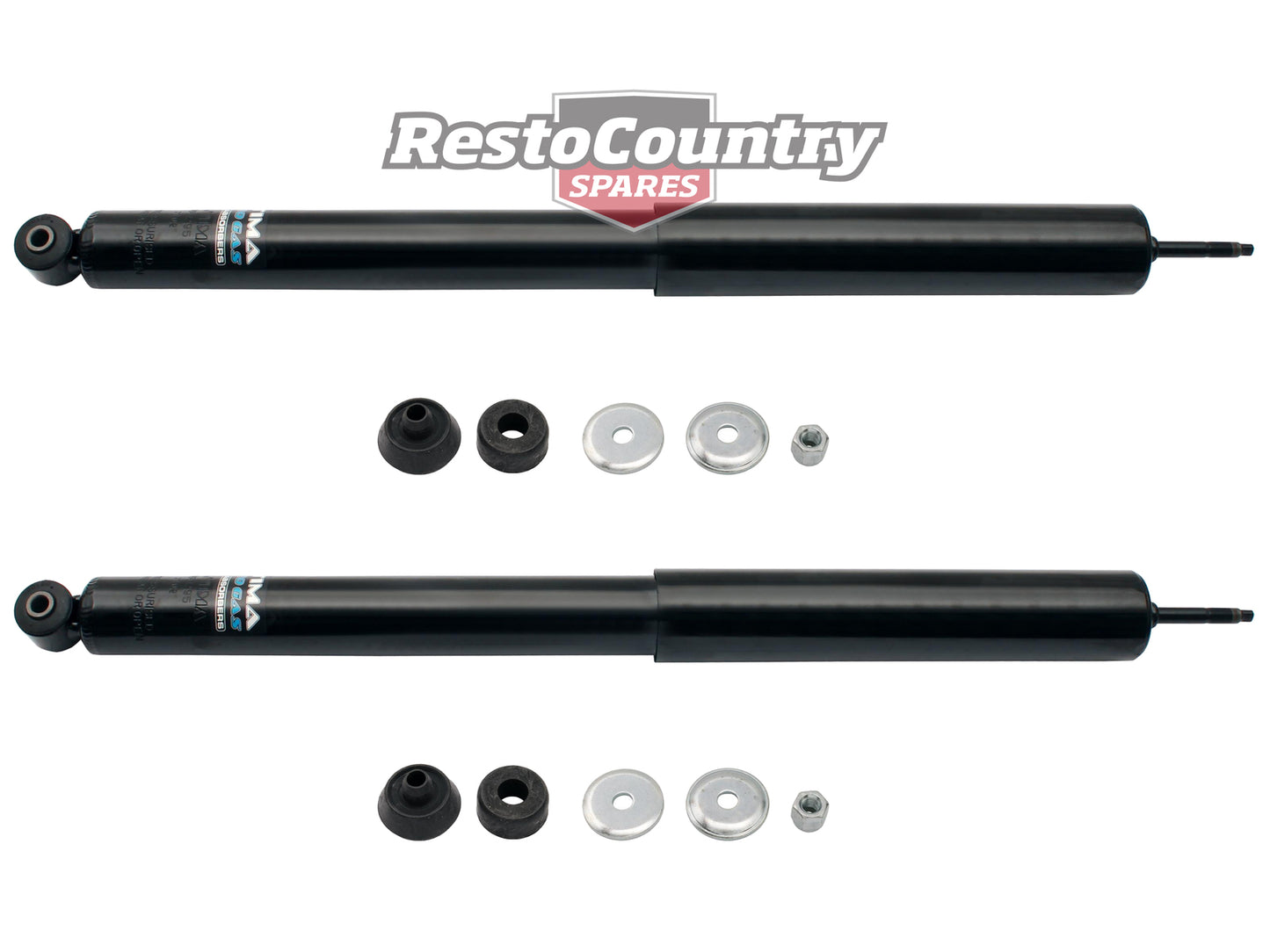Holden Commodore Rear Gas Shock Absorber PAIR VB VC VH VK VL VN VP VR VS TX-TG Gemini - k360295-a