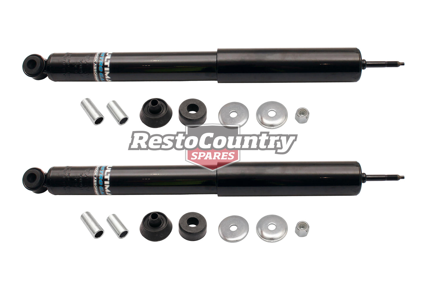 Holden Rear Gas Shock Absorbers x2 FJ FE FB FC EK-HG HQ-WB LC LJ VB-VS TD-TG - k360297-a
