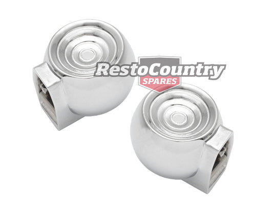 Holden Chrome Front Seat Adjuster Knob x2 FE FC FB EK adjustment recline handle - k4619984-a