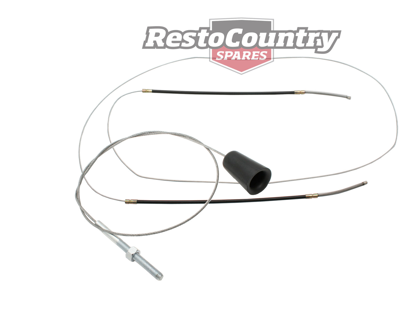 Holden FRONT + REAR Handbrake Cable Kit FE FC FB EK Manual park emergency brake - k7409487-a
