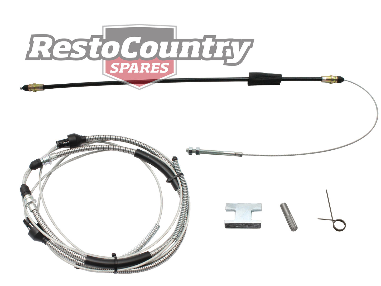 Holden Handbrake Cable +Ratchet Repair Kit HD HR Ute Panel Van FRONT + REAR hand - k7429735-b