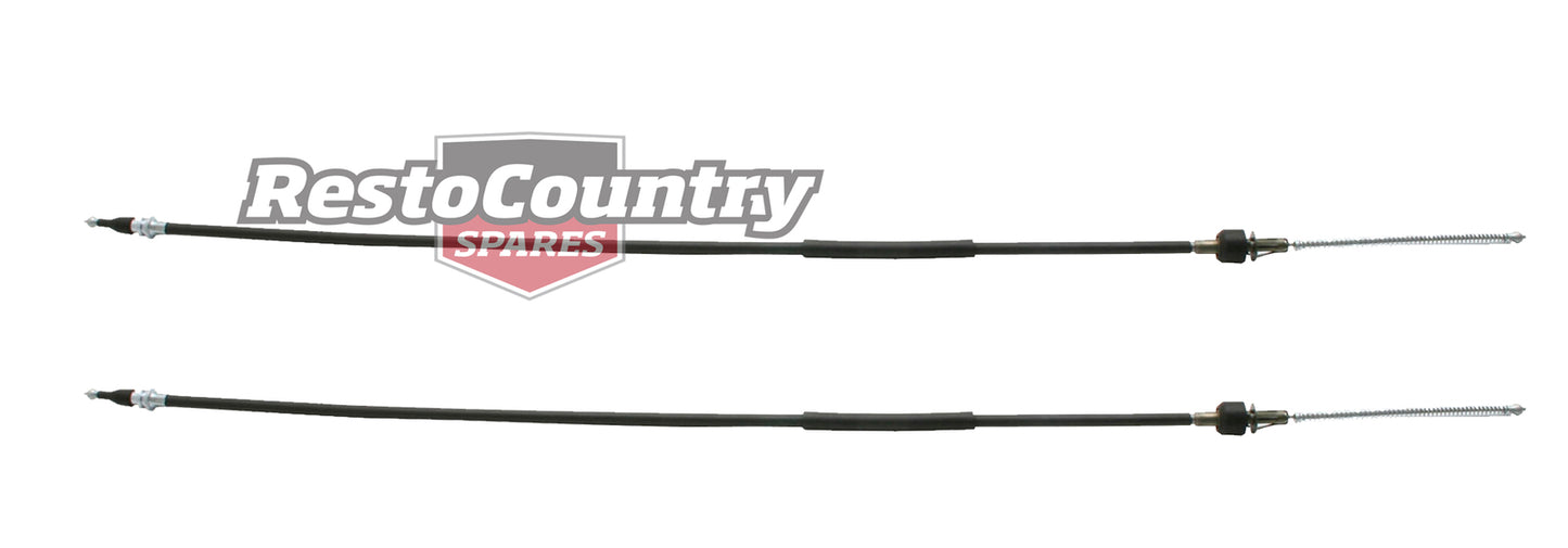 Holden Handbrake Cable REAR x2 HK HT HG Sedan Ute Wagon Van hand brake park - k7433307-a