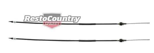 Holden Handbrake Cable REAR x2 HK HT HG Sedan Ute Wagon Van hand brake park - k7433307-a
