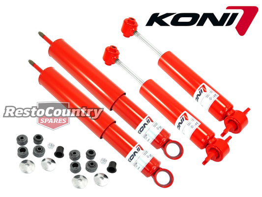 KONI Adjustable Shock Absorber SET x4 Holden Torana LC LJ 6cyl suspension - k80-2153-b