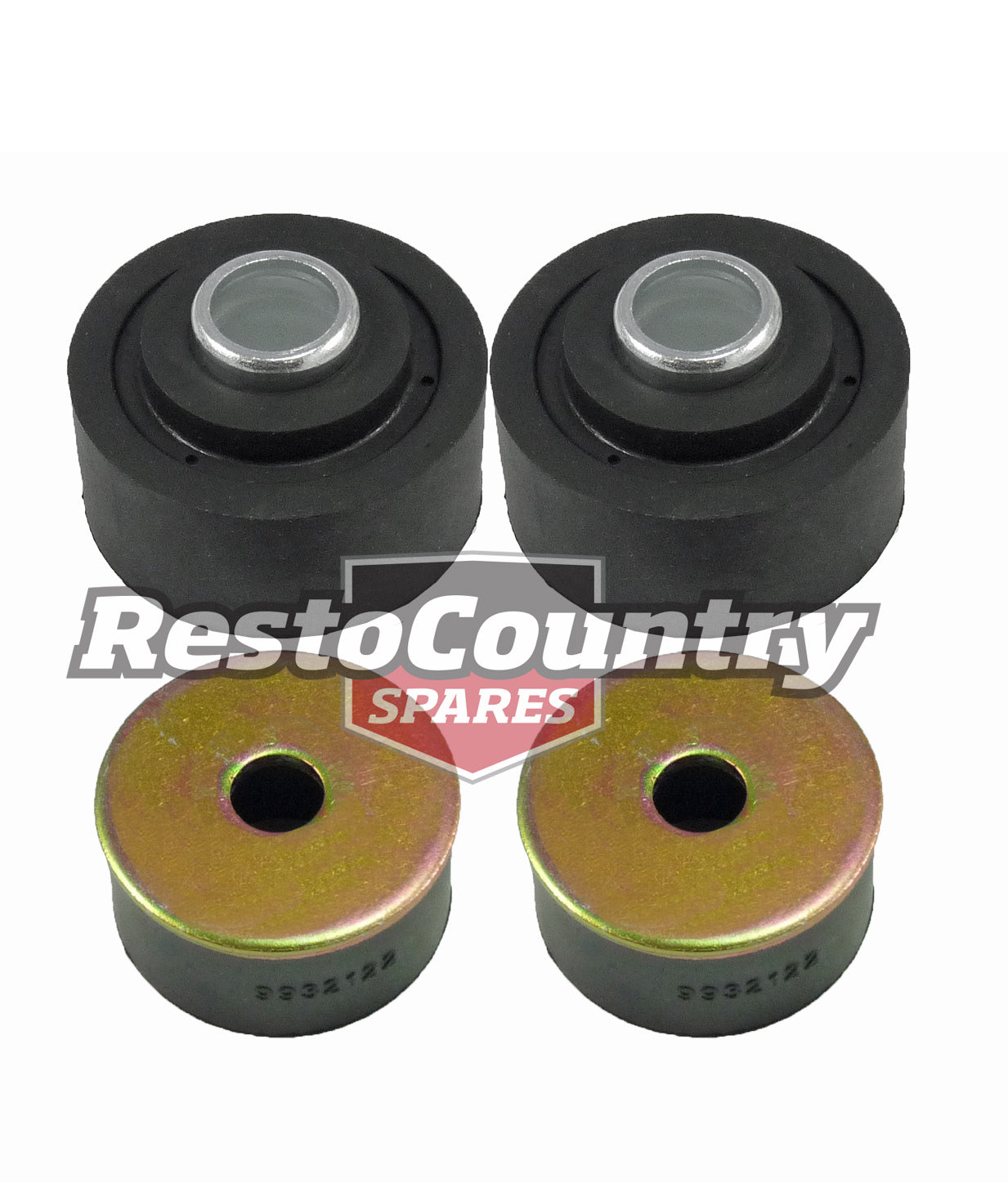 Holden Radiator Support Mount Bush x2 NO BOLTS HQ HJ HX HZ WB ALL MODELS rubber - k81009082-a
