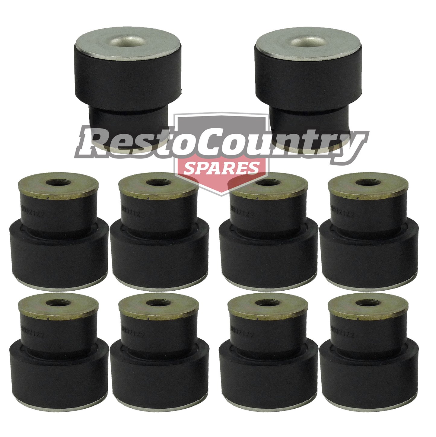 Holden Body + Radiator Support Mount Kit HQ HJ HX HZ WB Sedan Wagon Coupe rubber - k81009082-c