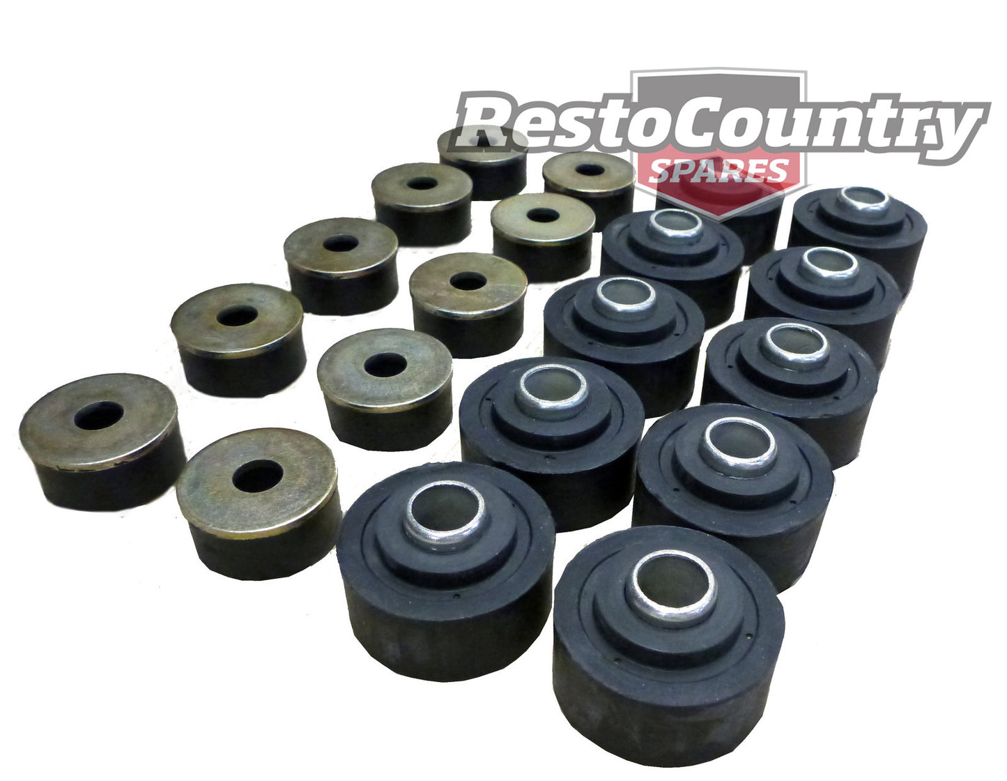 Holden Body Mount Set x10 HQ HJ HX HZ WB UTE / VAN NEW rubber bush Resto Country - k81009082-d