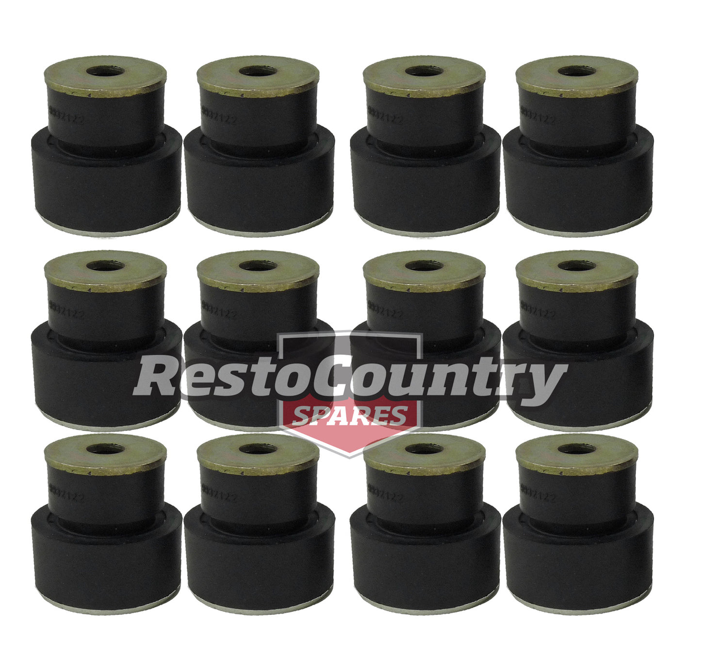 Holden Body + Radiator Support Mount Set x12 HQ HJ HX HZ WB UTE / VAN  rubber - k81009082-e