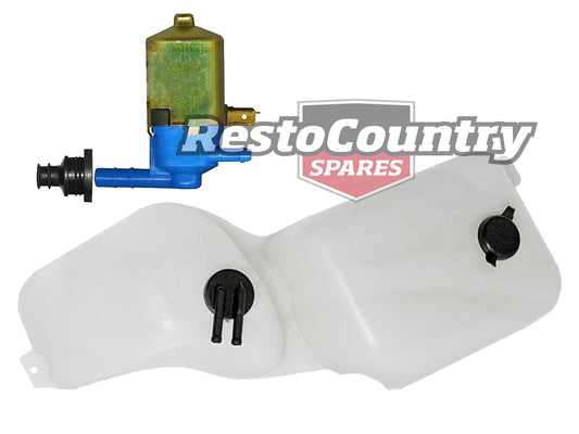 Holden Windscreen Washer Bottle + Radiator Overflow + Pump WB NEW reservoir tank - k92003705-a