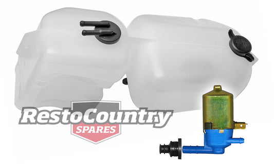 Holden Commodore Radiator Overflow /Washer Bottle + Pump VB VC VH reservoir tank - k92004164-a
