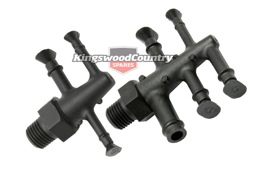 Holden Vacuum Manifold Tree Type 3+5 VC VH VK 6cyl V8 Blue Black Pollution - k92009622_23