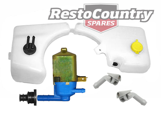 Holden Commodore Radiator Overflow +Washer Bottle +Pump +Nozzles VN V8 VP VQ 6 8 - k92043144-b
