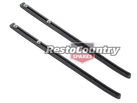 Holden REAR Bumper Bar Rubber Strip NEW PAIR HJ HX HZ Sedan Wagon mould trim - k9930604_x2