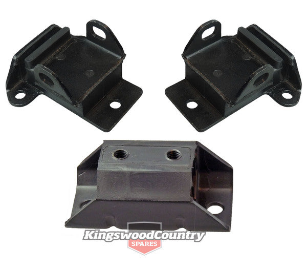 Holden HT HK HG Chev V8 Engine + Transmission Gearbox Mount. manual / auto trans - kA1115-1128x3