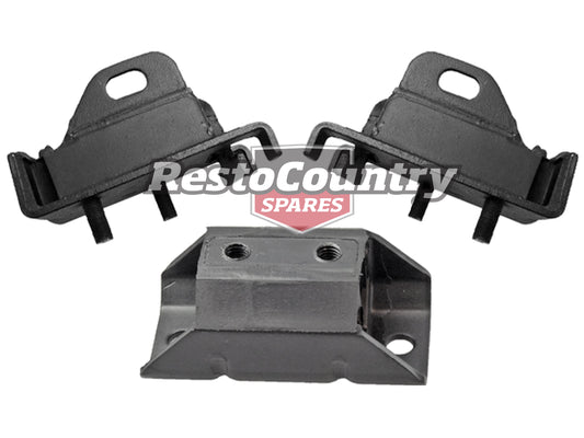 Holden V8 Engine + Manual or Auto Gearbox Mounts HQ HJ HX HZ WB Torana LH LX UC - kA1157-d