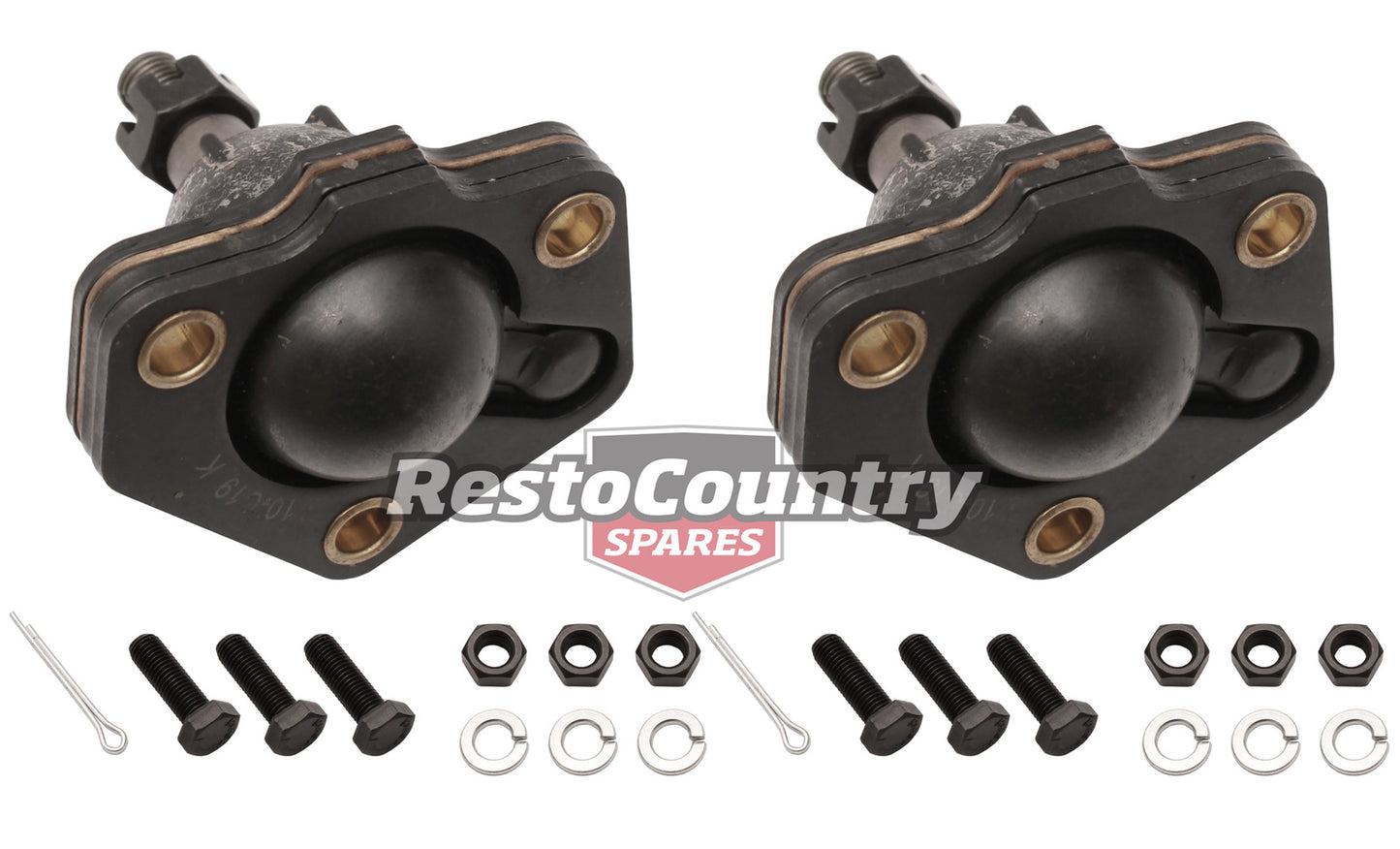Ford Front UPPER Ball Joint + Fitting Kit PAIR - 3 BOLT XK XL Falcon suspension - kABJ5-a