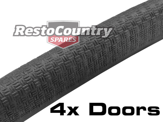 Holden BLACK Pinch Weld HK HT HG HQ HJ HX HZ WB 4x Doors -12x Metres pinchweld - kALP-BLACKx12