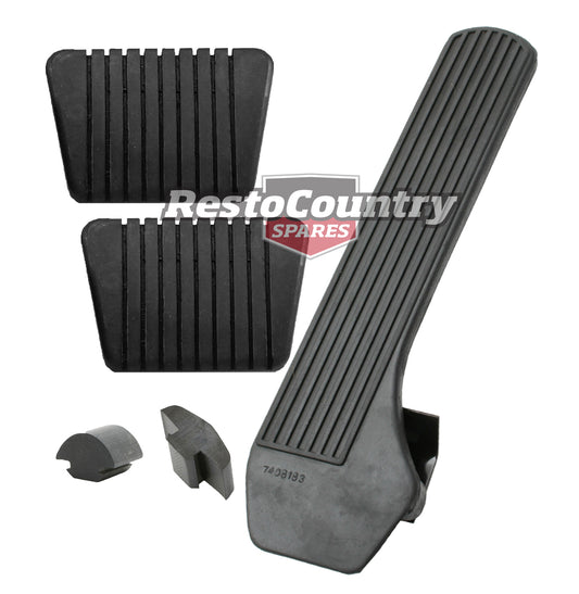 Holden Accelerator Pedal +Brake +Clutch Pedal +Bump Stop HK HT HG +Floor Bracket - kAP1003_PP1161x5