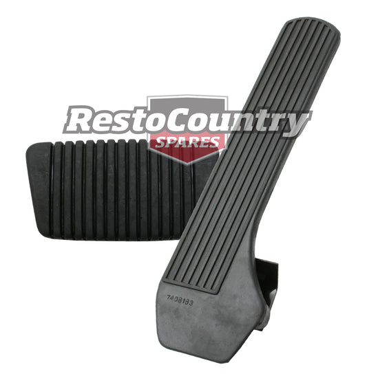 Holden Accelerator +Auto Brake Pedal Pad HK HT HG inc Floor Bracket - kAP1003_PP1162