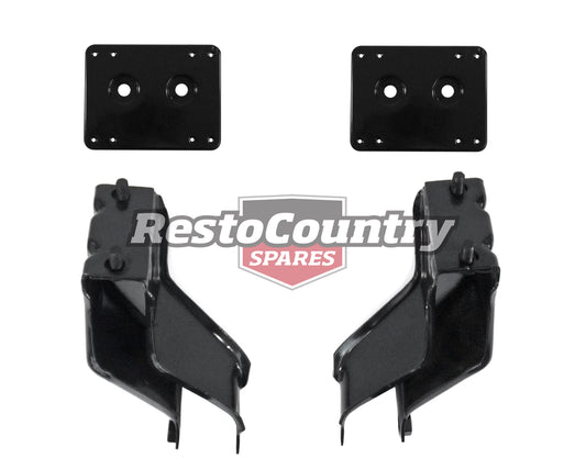 Ford Driving Light Mounting Bracket + Plate Kit XA GT OEM Look Left + Right fog - kAPP017-a