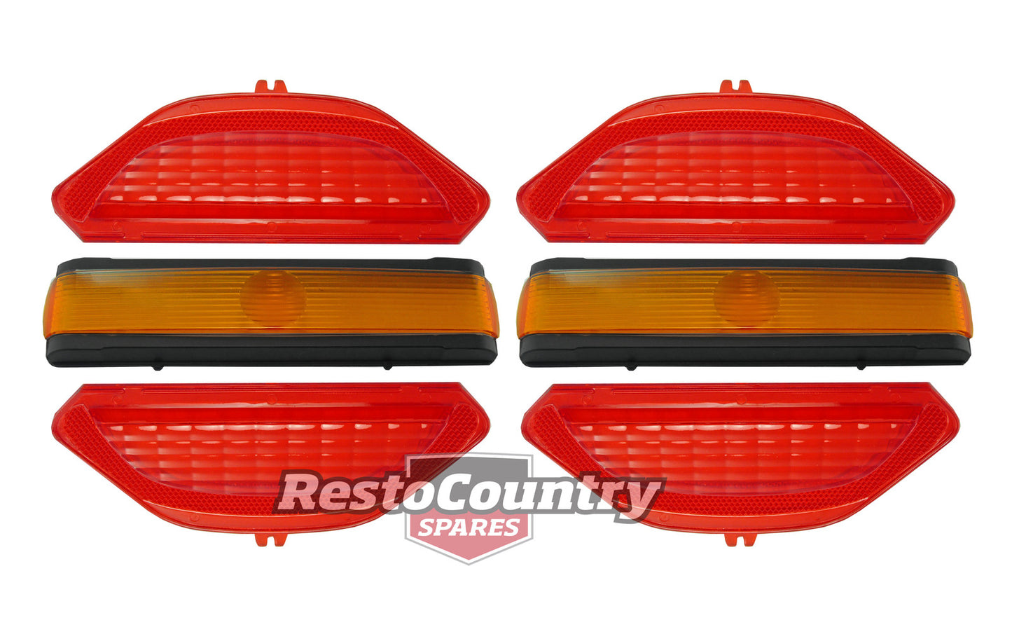 Ford Brake + Indicator Taillight Lens Kit XT LEFT + RIGHT stop tail lamp turn - kAPP112-b