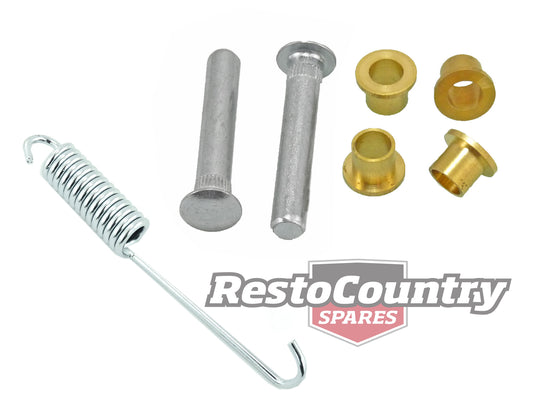 Holden Torana Front Door Hinge Pin+ Bush + Lower Spring Kit x1 LX UC Hatchback - kAPP527-b