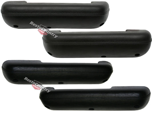 Ford Door Armrest Kit Black Front + Rear x4 XT XW XY Falcon arm rest - kAR2000-a