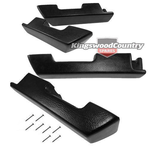 Holden Door Arm Rest Kit HQ HJ HX HZ WB Front+Rear Door Arm Rest Armrest Sed Wag - kARMHQ_F-Rx4