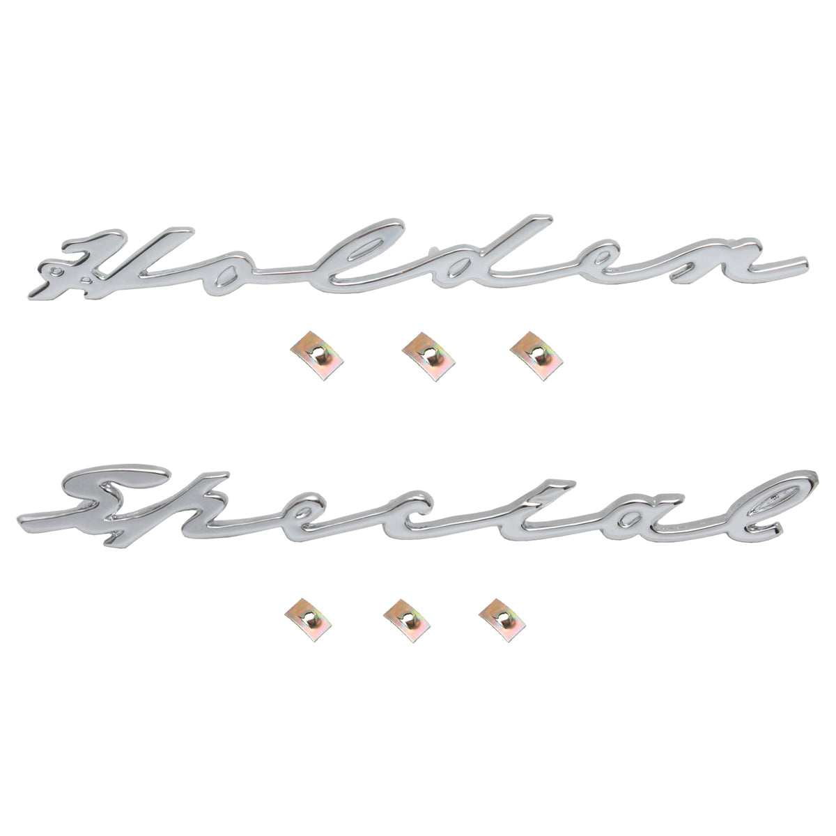 "Holden" + "Special" Badge FJ Boot  emblem trunk - kB1020-b