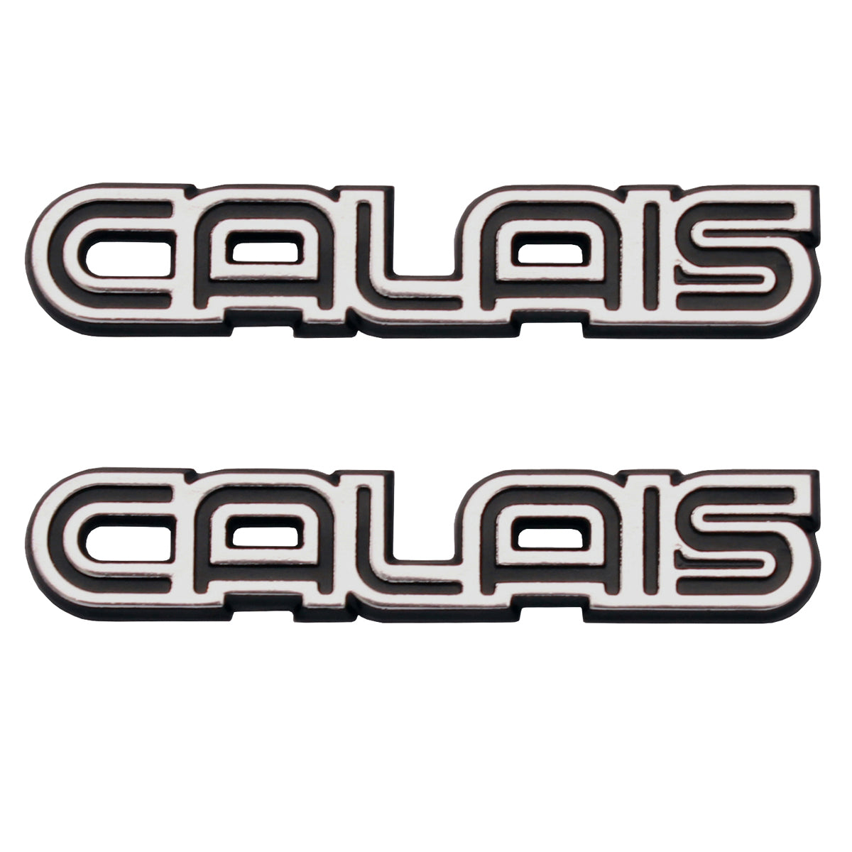 Holden Commodore - CALAIS - Guard Badge Pair VK VL x2 fender emblem - kB1117x2