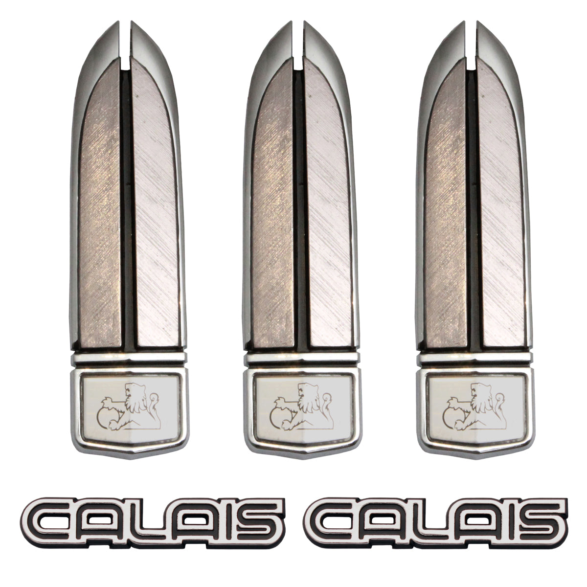 Holden Commodore - CALAIS - Emblem + Badge Set VK VL Guard + Bonnet / Nose x5 - kB1121x5