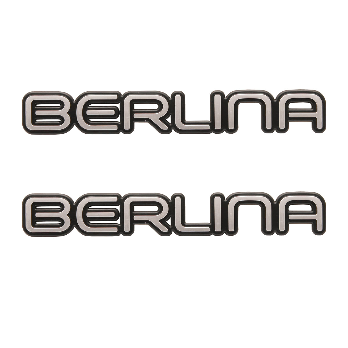 Holden Commodore BERLINA Badge PAIR Front Guard VN fender emblem - kB1164-a