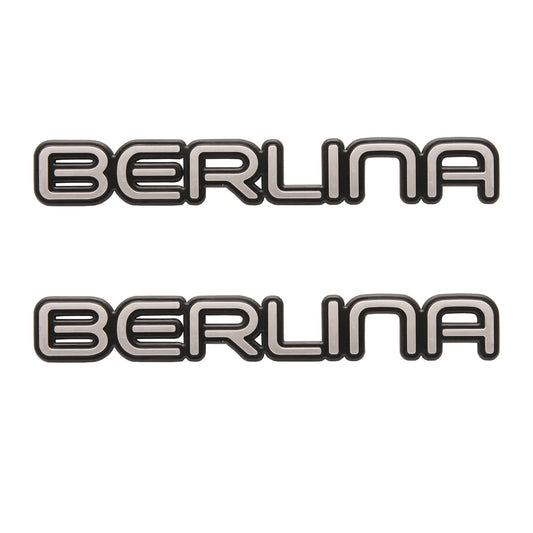 Holden Commodore BERLINA Badge PAIR Front Guard VN fender emblem - kB1164-a