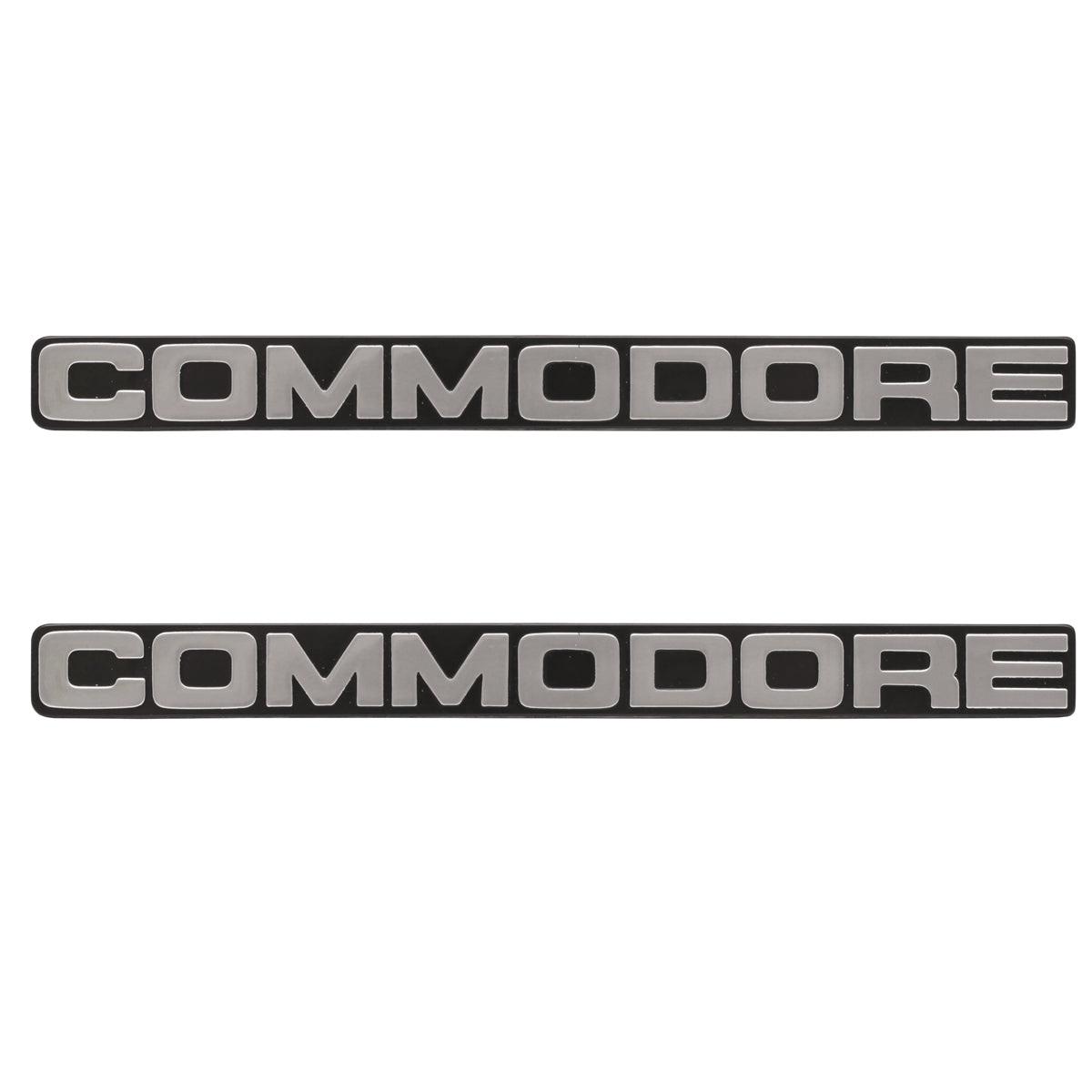Holden COMMODORE Front Bumper Bar Badge PAIR VH Sedan Wagon emblem - kB1263-a