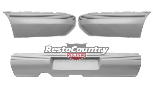 Holden Commodore Rear Bumper Bar 3x Piece Kit VK VL SEDAN NEW plastic - kBBKH-d-z