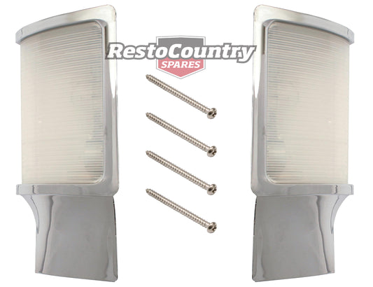 Ford XA ZF Complete PAIR Indicator Light Assembly - kBFT2011-a