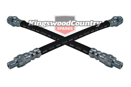 Holden Front DRUM Brake Flex Hose EJ EH Front +Rear. HQ HJ HX Front only x2 - kBHC-5267-a