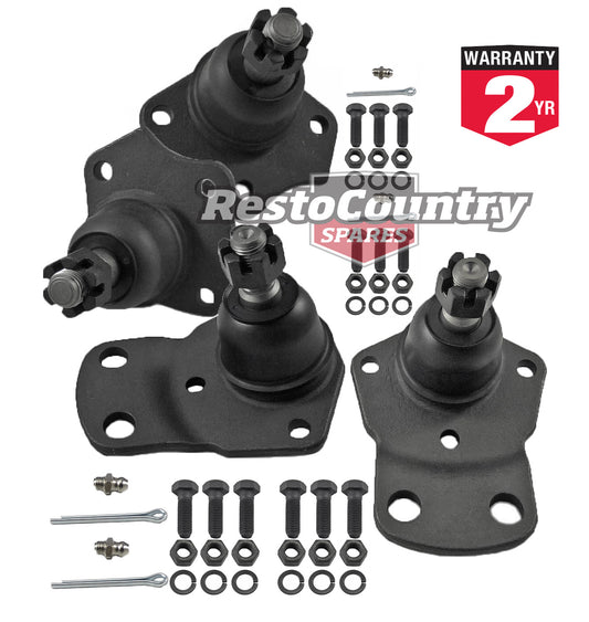Ford Ball Joint Kit UPPER + LOWER ZF ZG ZH ZK ZJ ZL Fairlane steering - kBJ75RK-b