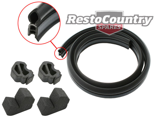 Holden Commodore Bonnet Lacing Rubber + Bump Stop Kit VN VP seal water plenum - kBL112-c
