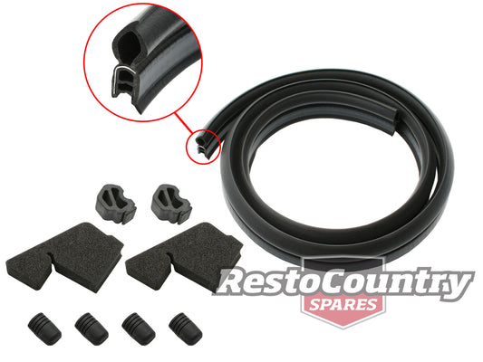 Holden Commodore Bonnet Lacing Rubber + Bump Stop Kit VR VS seal water plenum - kBL112-d